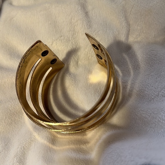 Adjustable gold cuff bracelet from Charming Charlie’s - Picture 2 of 2